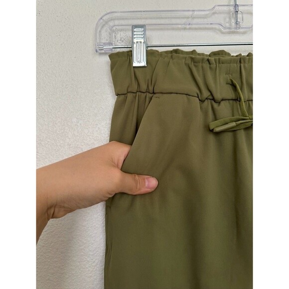 Lululemon Keep Moving High Rise Pant 26" Inseam Emerald Green Work Women's 4 - Picture 3 of 8
